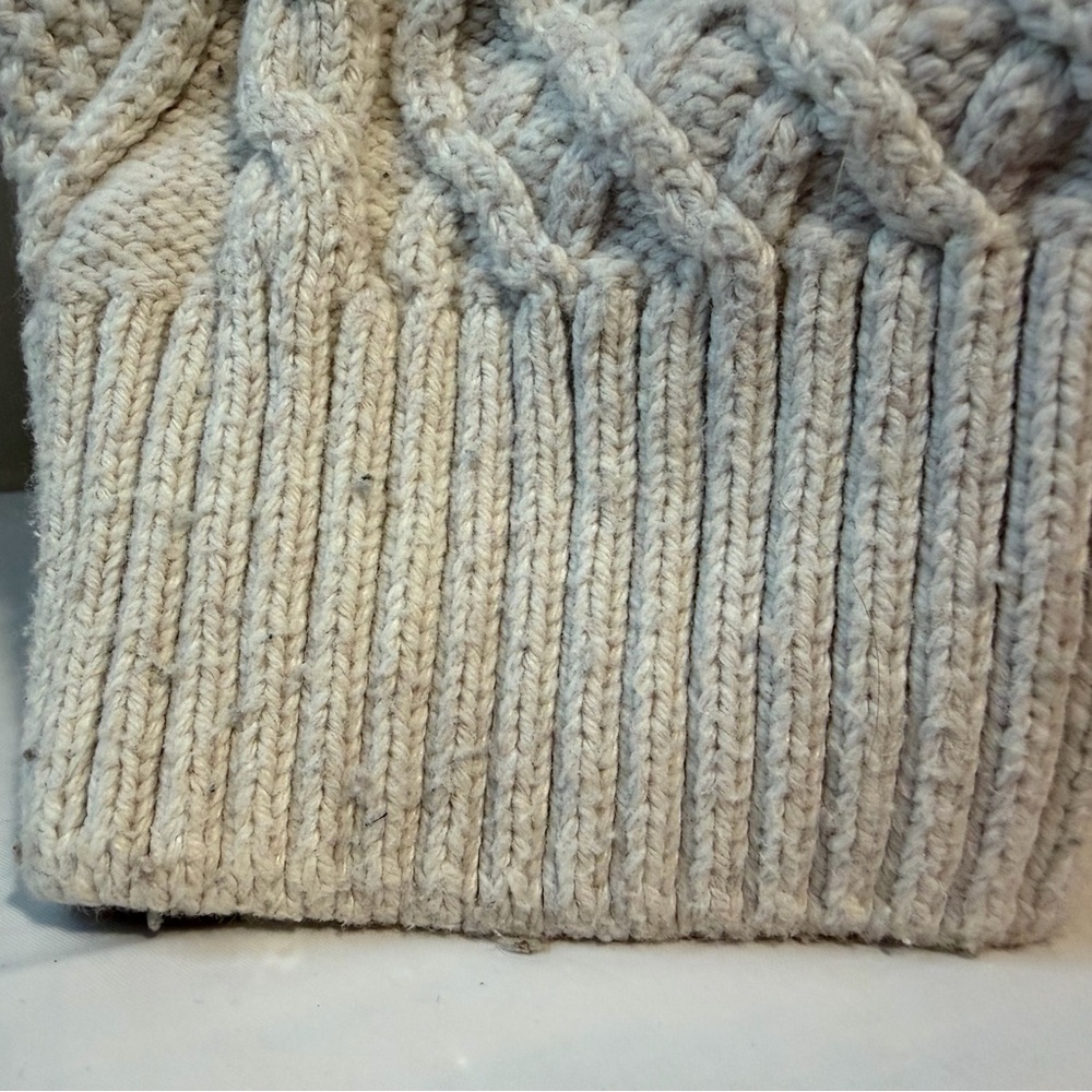 Elegant Knit Button-Up Cardigan - Beige - Picture 5 of 5